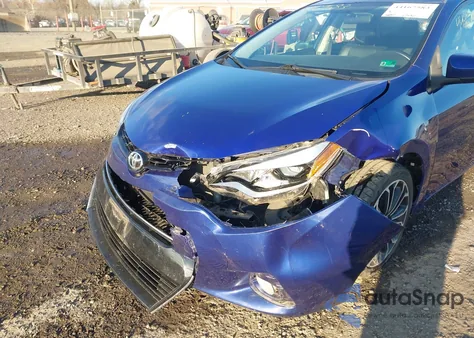 2016 Toyota Corolla S Plus from USA, damaged, VIN 2T1BURHE3GC623288